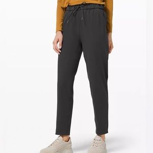 Lululemon Stretch High-Rise Pant 7/8 Length In Graphite Grey Size 6